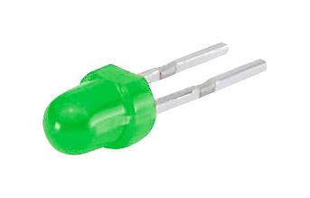 EAO 10-2603.3175K LED, Green, Through Hole, 3.2 V, 525 nm