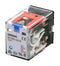 OMRON INDUSTRIAL AUTOMATION MY4IN-GS-R AC220/240 Power Relay, Miniature, 4PDT, 240 VAC, 6 A, MY-GS-R Series, Socket, Latching