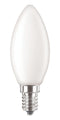 PHILIPS LIGHTING 9.29001E+11 LED Light Bulb, Frosted Candle, E14 / SES, Warm White, 2700 K, Non-Dimmable GTIN UPC EAN: 8719514347182