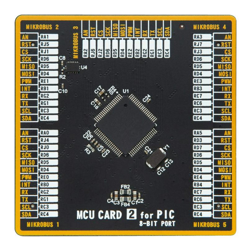 MIKROELEKTRONIKA MIKROE-6266 Add-On Board, PIC18F86J11, PIC, PIC18, Development Boards, SiBRAIN Socket