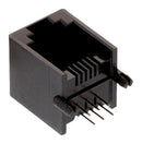 WURTH ELEKTRONIK 615004138421 Modular Connector, Modular Jack, 1 x 1 (Port), 6P4C, Through Hole Mount