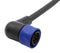 BULGIN LIMITED PXP4002/002/08P CIR CABLE, 8P R/A PLUG-FREE END, 6.6FT