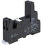 Relpol GZT80-BLACK GZT80-BLACK Relay Socket DIN Rail Plug 8 Pins 12 A 230 V Repol 8-Pin RM85