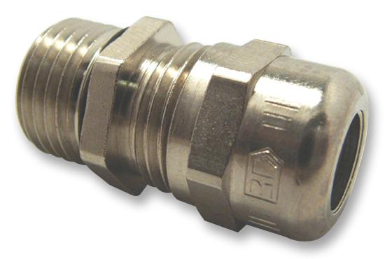 Hylec 50.616M/EMVDL-F 50.616M/EMVDL-F Cable Gland M16 x 1.5 5 mm 9 Brass Metallic - Nickel Finish
