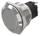 EAO 82-6151.2000 Vandal Resistant Switch, 82 Series, 22.3 mm, SPDT, Maintained, Round Flat Flush, Natural