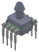 AMPHENOL ALL SENSORS ELVH-030A-HAND-I-N2A4 Pressure Sensor, Absolute, 0 psi, 30 psi, 3.3 VDC, DIP