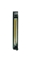 OMEGA FL-3102SA Flow Meter, PTFE Valves, 150 mm, 51.3 to 513 SCCM Air, 0.996 to 9.96 SCCM Water, 2%, 1/8" FNPT