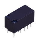 PANASONIC ATX201 Signal Relay, 3 VDC, DPDT, 2 A, TX Series, Through Hole, Non Latching