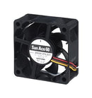 SANYO DENKI 9RA0624P4J001 DC Axial Fan, 24 V, Square, 60 mm, 25 mm, 38.8 CFM