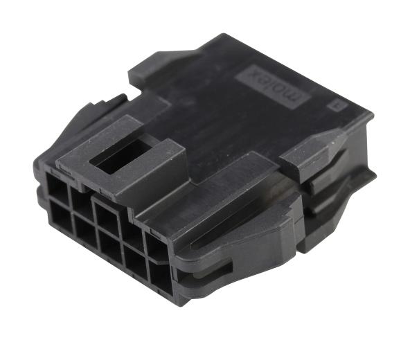MOLEX 201444-1210 Connector Housing, Nano-Fit 201444 Series, Plug, 10 Ways, 2.5 mm