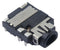 MULTICOMP PRO MP014736 Phone Audio Connector, Mid Mount, 6 Contacts, Jack, 3.5 mm, Through Hole Mount Right Angle
