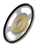 PUI AUDIO AS05708MR-R Speaker, 450 Hz to 4.5 kHz, 8 ohm, 1 W, 90 dBA, Round, Bare Mount