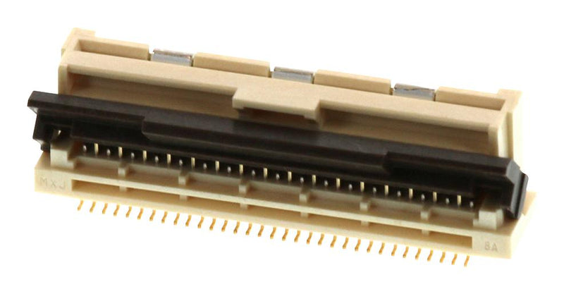 MOLEX 502231-3300 FFC / FPC Board Connector, 0.5 mm, 33 Contacts, Receptacle, Easy-On 502231, Surface Mount