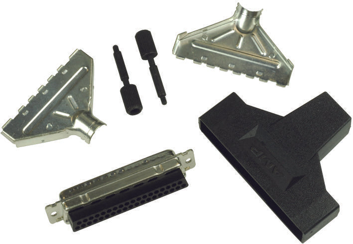 AMP - TE CONNECTIVITY 5747958-1 D SUB SHELL, PLUG, SIZE 4, STEEL