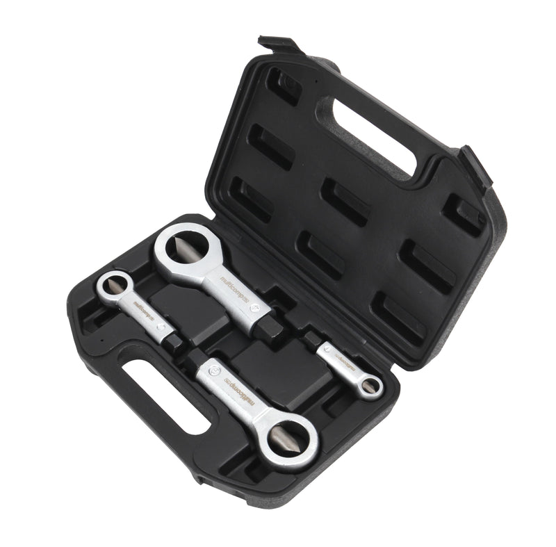 MULTICOMP PRO MP013237 Split Set, 4 Pieces, 9-12 mm, 12-16 mm, 16-22 mm, 22-27 mm