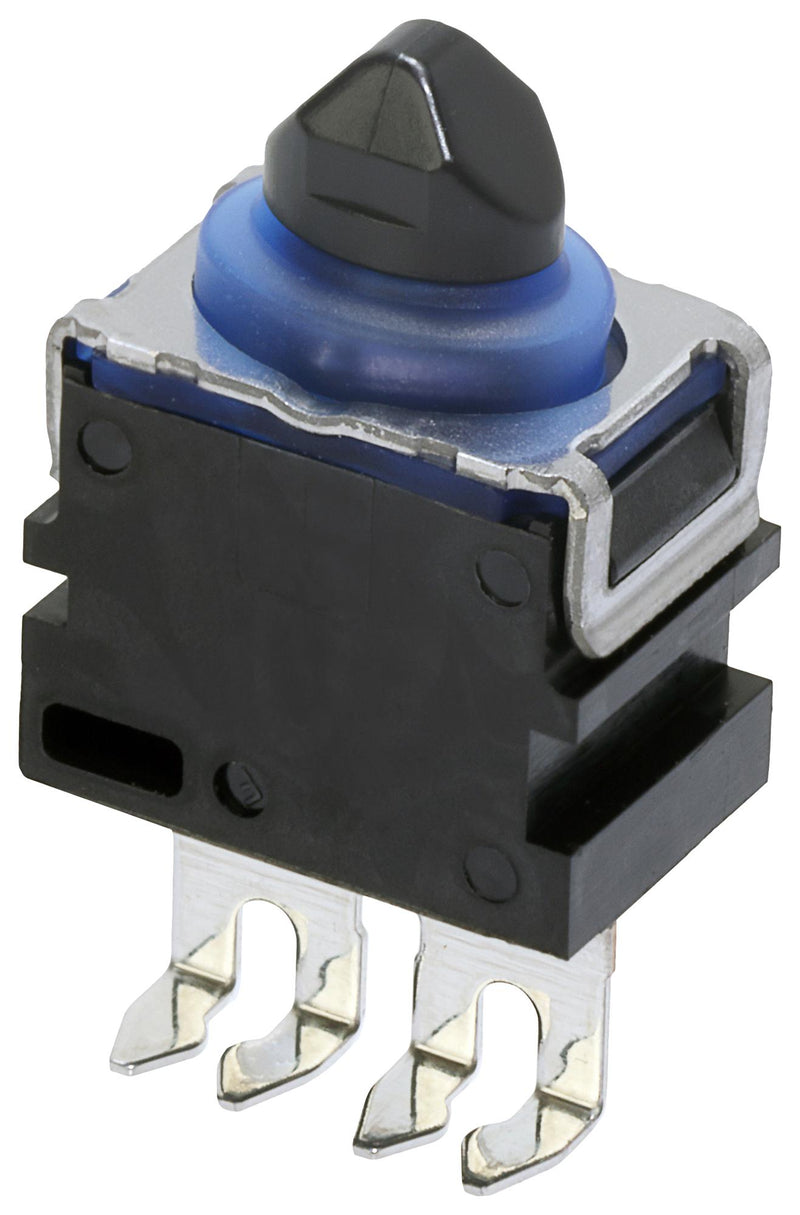 OMRON ELECTRONIC COMPONENTS D2EW-B03M Microswitch, Ultra Subminiature, Pin Plunger, SPST-NO, Wire Leaded, 100 mA, 12 V