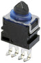 OMRON ELECTRONIC COMPONENTS D2EW-A03D Microswitch, Ultra Subminiature, Pin Plunger, SPST-NO, PC Pin, 100 mA, 12 V