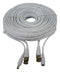MULTICOMP PRO MP013766 CABLE ASSY, BNC PLUG-PLUG, 15.24M, WHITE