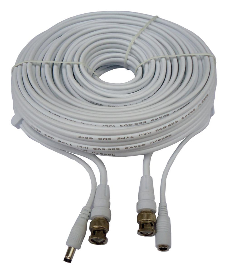 MULTICOMP PRO MP013766 CABLE ASSY, BNC PLUG-PLUG, 15.24M, WHITE