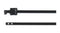 HELLERMANNTYTON MLT12SSC10.M3P Cable Tie, 316 Stainless Steel, PET (Polyester), Black, 330 mm, 10.3 mm, 90 mm, 850 N