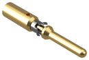 POSITRONIC MC112NS/AA Rectangular Power Contact, PCS Series, Gold Plated Contacts, Copper Alloy, Pin, Crimp