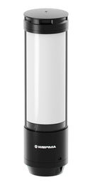 WERMA 65711055 Signal Indicator Tower, Blinking/Flashing/Rotating, Transparent, 24 VDC, 4 Pin M12 Connector