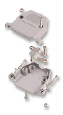 MH CONNECTORS MHCCOV-25SCL-LG D Sub Backshell, Grey, MHCCOV-SC, DB, 180°, Plastic Body