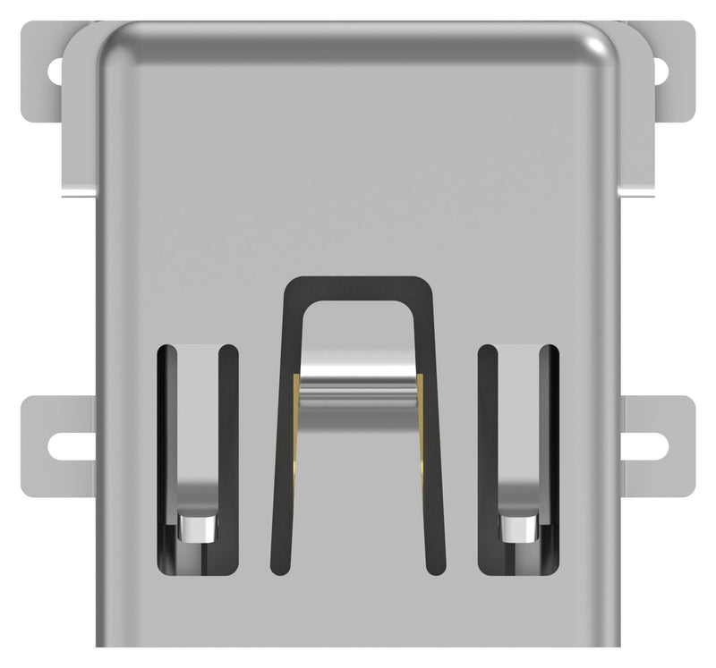 AMP - TE CONNECTIVITY 1734035-3 MINI USB CONN, 2.0 TYPE B, R/A RCPT, 5P