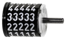 HENGSTLER 301405 Stroke Counter, 5 Digit, 4.2 mm, Type 301 Series