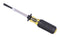 KLEIN TOOLS 6013K Screwdriver, Slotted, 4.8 mm Tip, 147 mm OAL, 76.2 mm Blade, Steel, Cushion Grip