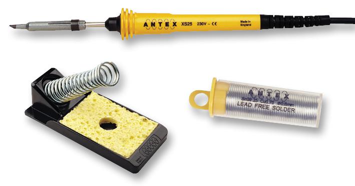 ANTEX SK9E SOLDERING IRON KIT, EURO, 25W, 230V