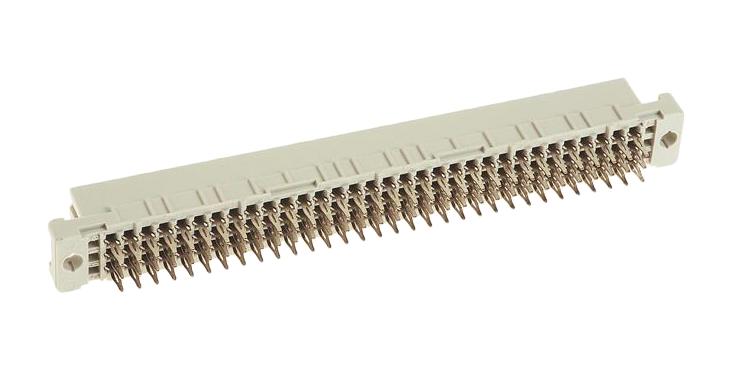 HARTING 09032646850 DIN 41612 Connector, 64 Contacts, Receptacle, 2.54 mm, 2 Row, a + c