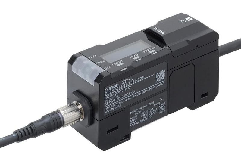 OMRON INDUSTRIAL AUTOMATION ZP-L3050 Amplifier Unit, Laser Displacement Sensors, Digital-PNP/Analogue-Selectable, 10-30VDC