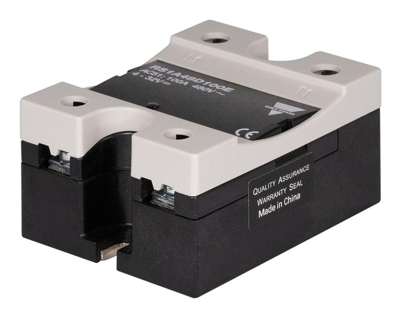 CARLO GAVAZZI RS1A48A80E Solid State Relay, SPST-NO, 80 A, 528 VAC, Panel Mount, Screw, Zero Crossing
