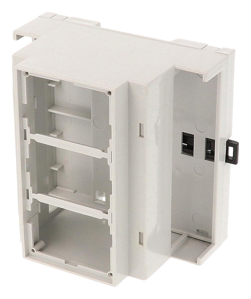 HAMMOND 1597DIN5MH53 Plastic Enclosure, DIN Rail, Polyphenylene Oxide (PPO), 90 mm, 88 mm, 58 mm