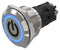 EAO 82-6152.2123.B002 Vandal Resistant Switch, Standby, 82 Series, 22 mm, SPDT, Maintained, Round Flat Flush, Natural