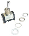 NIDEC COMPONENTS ET115C12-Z Toggle Switch, Off-(On), SPST, Non Illuminated, ET, Panel Mount, 15 A