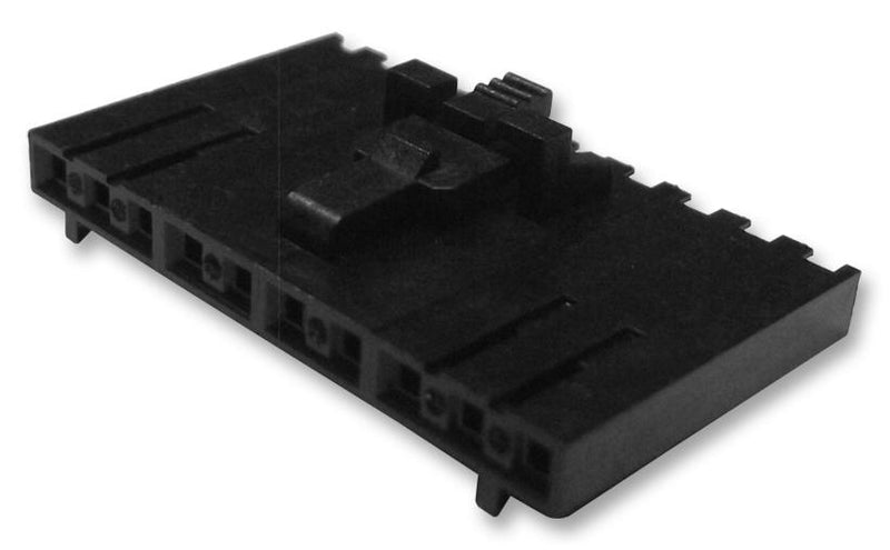 MOLEX 50-57-9410 Connector Housing, Single Row, Version G, Back Ribs, SL 70066, Receptacle, 10 Ways, 2.54 mm