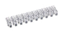 MENTOR 1273.1015 Light Pipe, Polycarbonate, 14.4 mm, 5 Pipes, Rectangular, PC Board, Transparent
