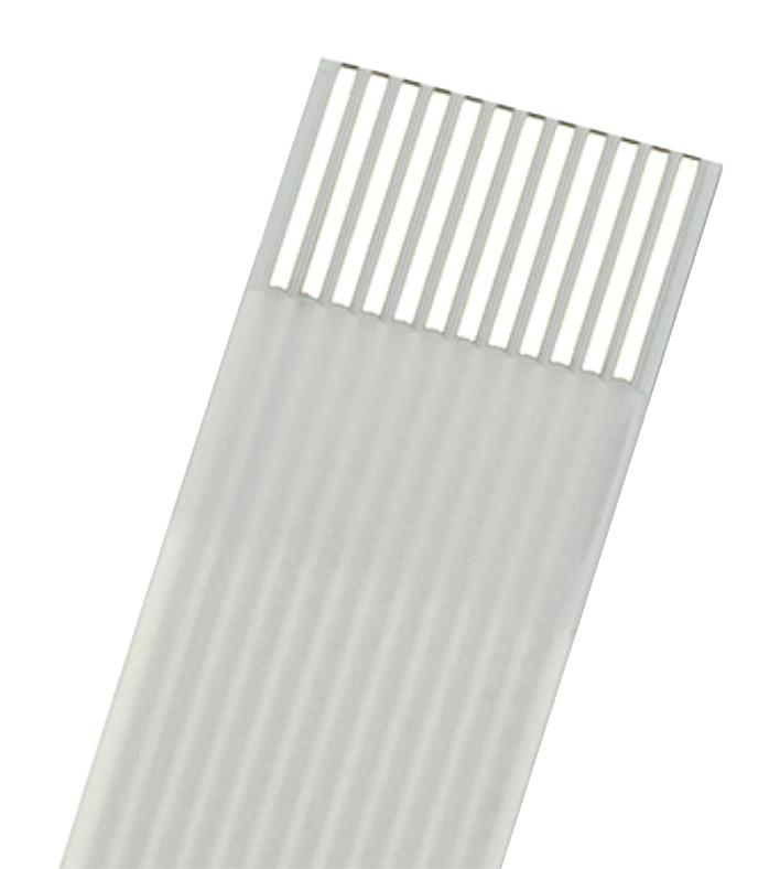 MOLEX 15166-0056 FFC / FPC Cable, 6 Core, 0.5 mm, Opposite Sided Contacts, 3 ", 76 mm, White