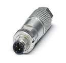 Phoenix Contact SACC-MSD-4QO SH PN SCO SACC-MSD-4QO SCO Sensor Connector M12 Male 4 Positions IDC / IDT Pin Straight Cable Mount