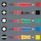 WERA K K VDE 60 I 0,5 X 3,0 X 157 MM TIE Interchangeable Blade, VDE, Slotted, 0.5 mm x 3 mm x 157 mm