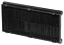 TUK XBRBKG2 Brush Strip Module, 100 x 50mm, Twin Gang, Black, Euro Faceplate GTIN UPC EAN: 5055386510778