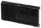 TUK XBRBKG2 Brush Strip Module, 100 x 50mm, Twin Gang, Black, Euro Faceplate GTIN UPC EAN: 5055386510778