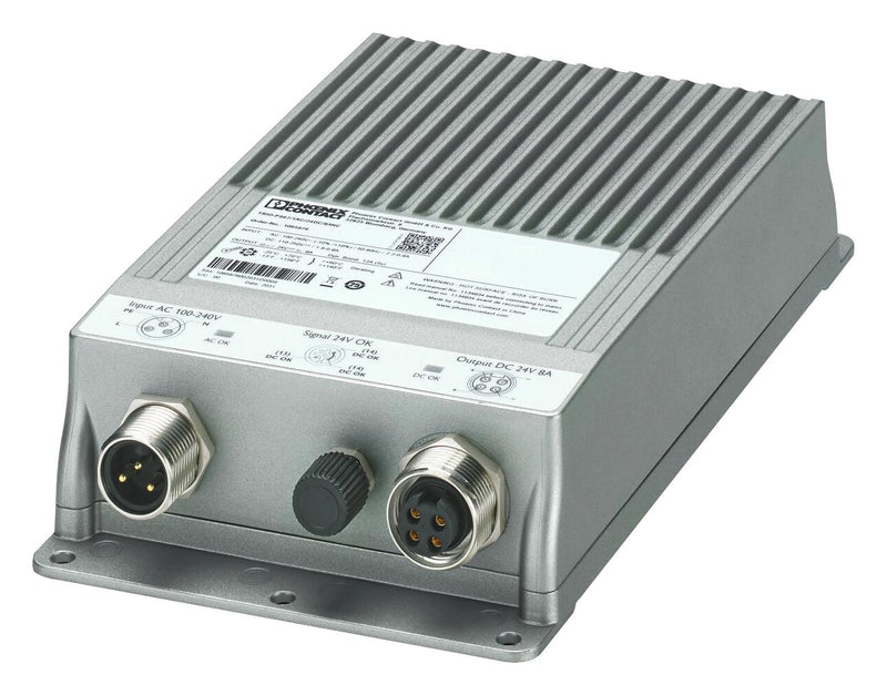 PHOENIX CONTACT 1065976 AC/DC DIN Rail Power Supply (PSU), Wall Mount, Laboratory Equipment, 1 Output, 192 W, 24 VDC, 8 A TRIO-PS67/1AC/24DC/8/INC