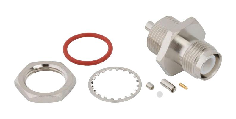 AMPHENOL RF 031-6976. RF COAX CONN, TNC RP, BLKHD JACK, 50 OHM