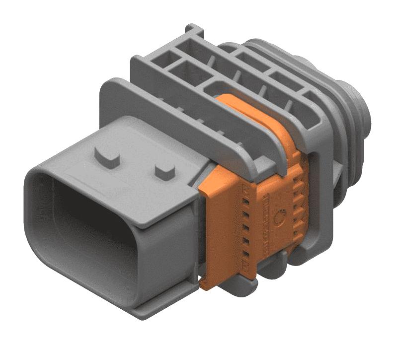 APTIV / DELPHI 33341400 Automotive Connector Housing, CTCS XP 6.3 Series, Plug, 2 Ways