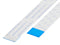 GCT 05-20-A-0101-A-4-06-4-T FFC / FPC Cable, 20 Core, 0.5 mm, Same Sided Contacts, 4 ", 101 mm, White