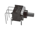 NIDEC COMPONENTS CFP2-2RC4-AW Pushbutton Switch, Ultra Miniature, CFP2 Series, DPDT, On-(On), Plunger for Cap, Grey