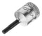 GEDORE 1812556 Screwdriver Bit Socket, Hex, 1/4" Drive, 2 mm AF, Chrome Vanadium Steel